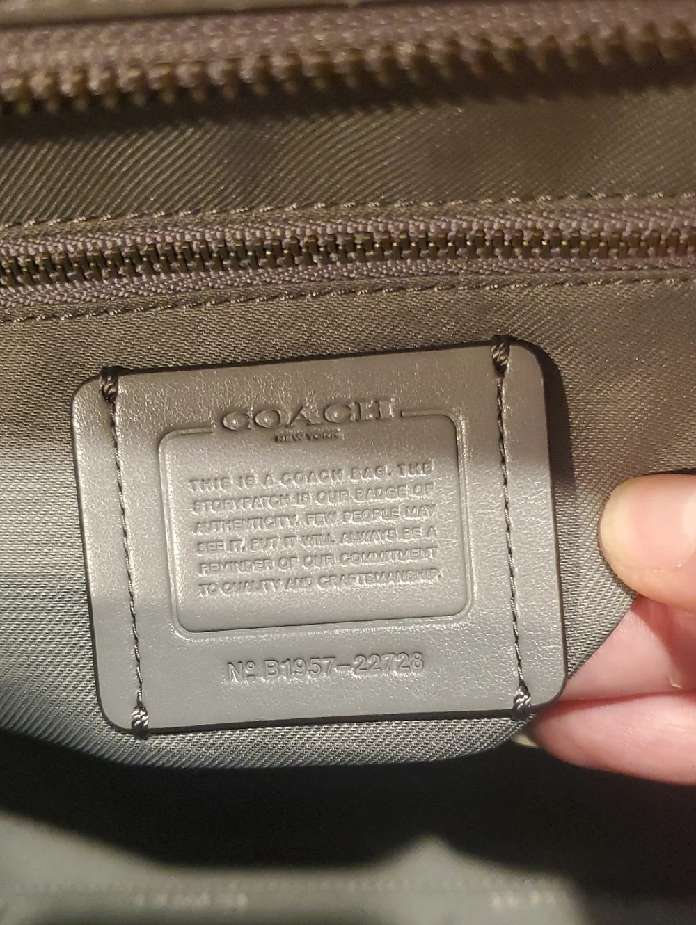 Coach like new